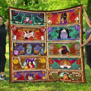 Disney Villains Dolar  Premium Quilt  Quilt